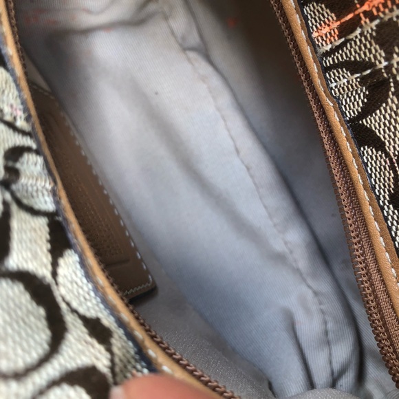 Small Brown Coach Tote - Picture 9 of 12